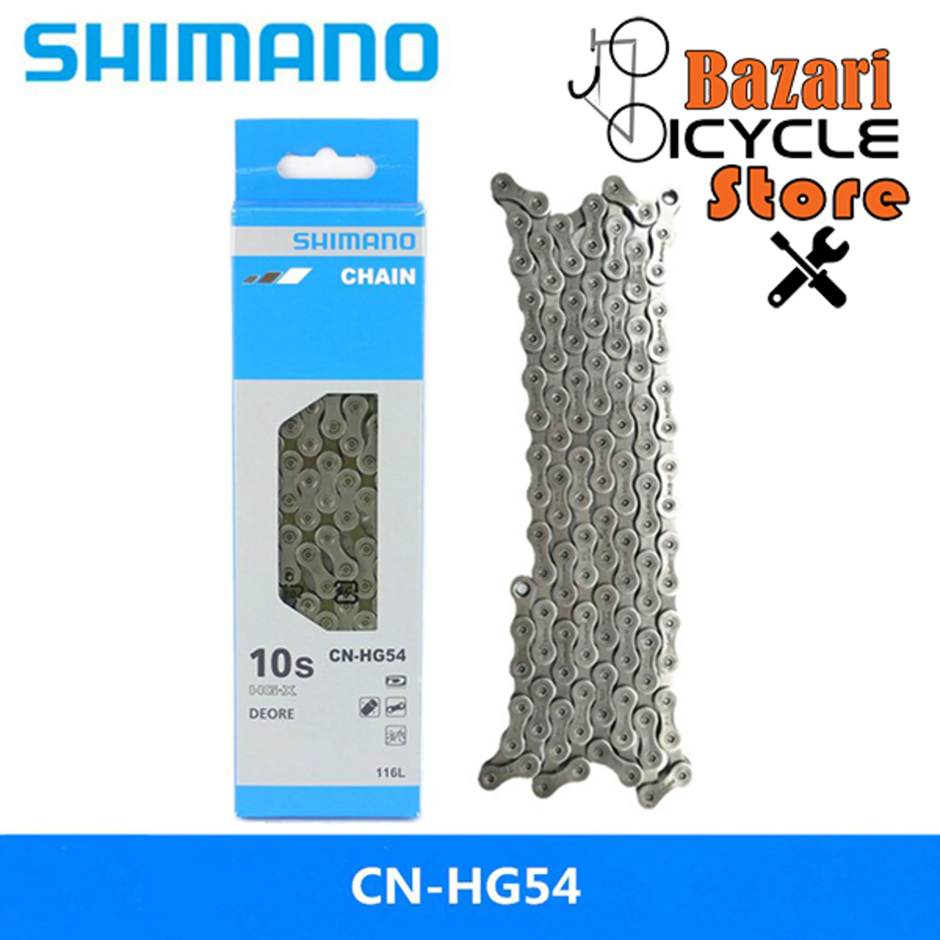 زنجیر شیمانو (SHIMANO) 10سرعته مدل CN-HG54